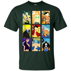 Straw Hat Pirates Member One Piece Shirt - NINONINE