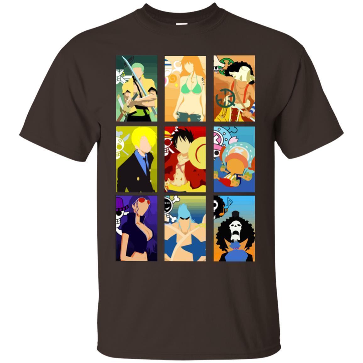 Straw Hat Pirates Member One Piece Shirt - NINONINE