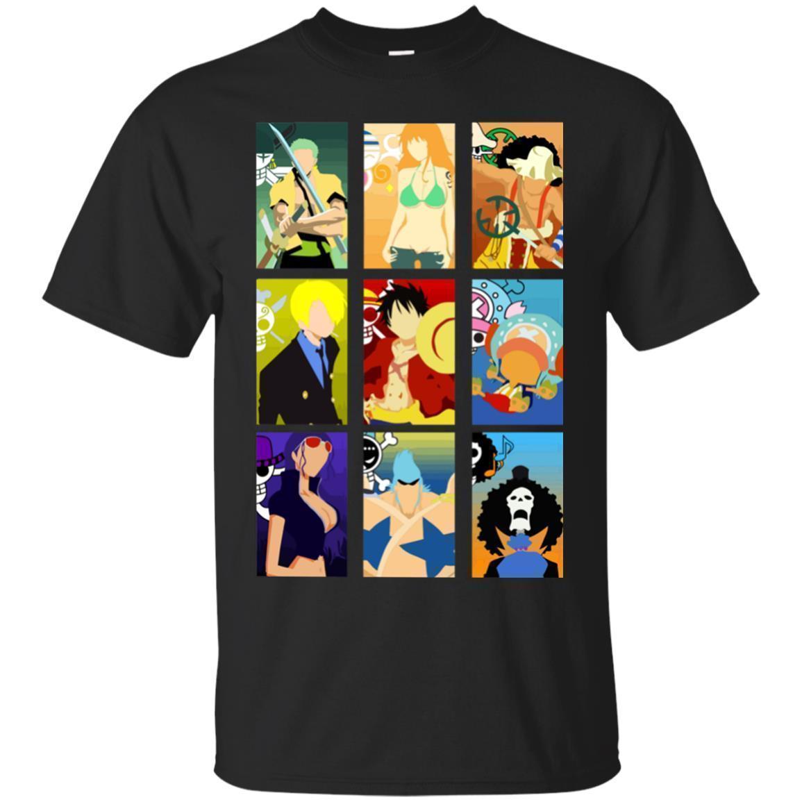 Straw Hat Pirates Member One Piece Shirt - NINONINE