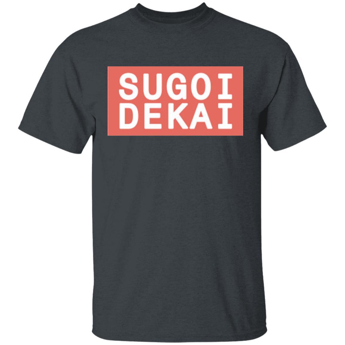 Sugoi Dekai Shirt - Dark Heather - NINONINE