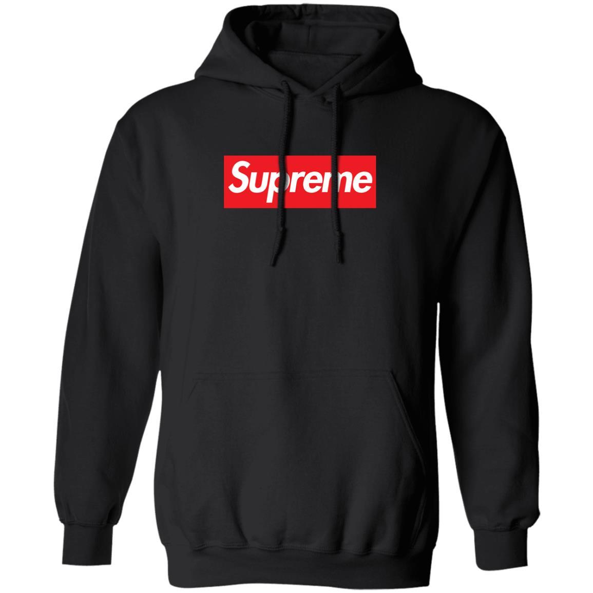 Supreme Box Logo Hoodie - Black - NINONINE