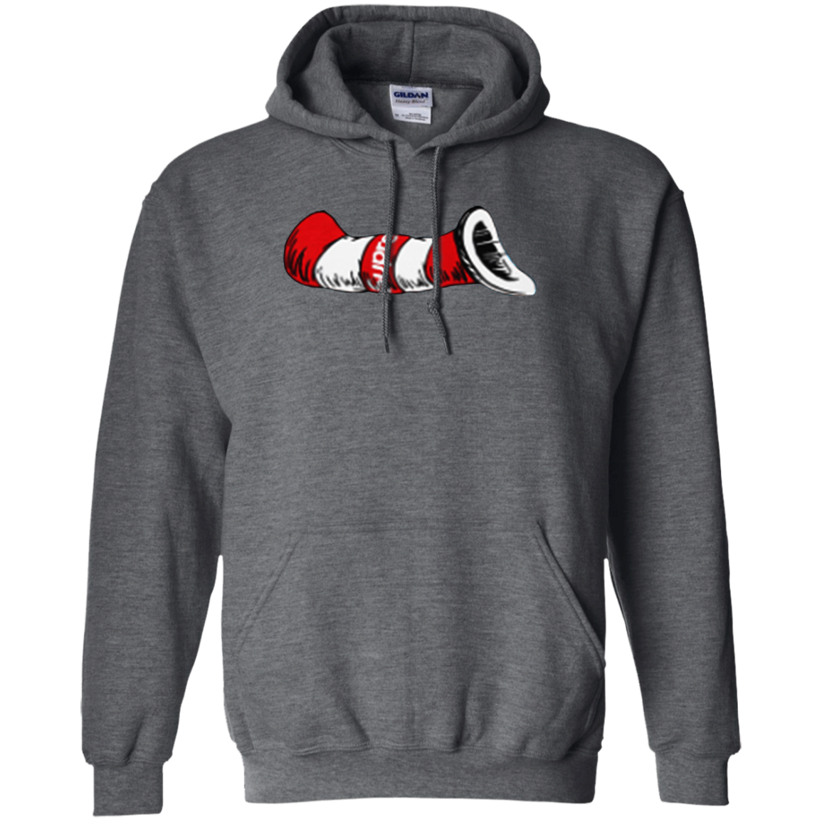 Supreme Cat In The Hat Hoodie - Dark Heather - Shipping Worldwide - NINONINE