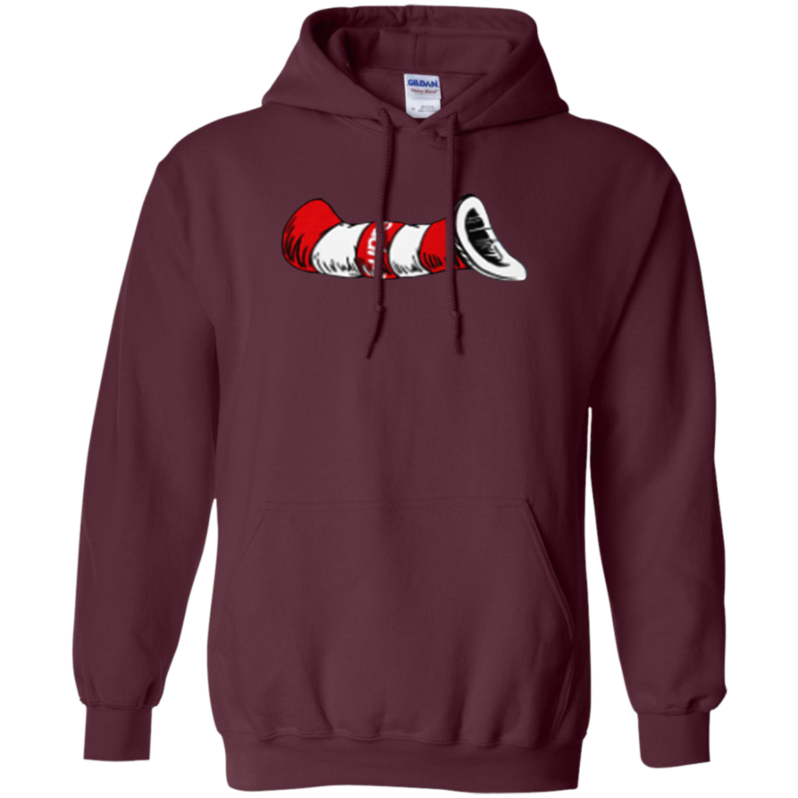 Supreme Cat In The Hat Hoodie - Maroon - Shipping Worldwide - NINONINE