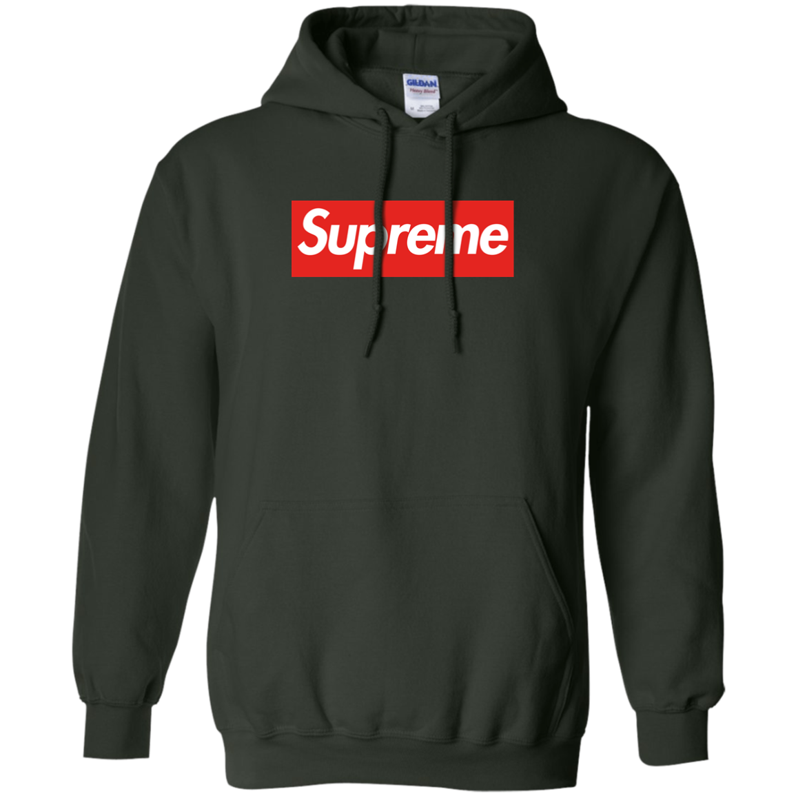 Supreme Hoodie - Forest Green / S - Sweatshirts