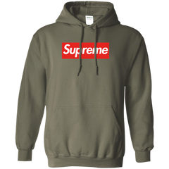 Supreme Hoodie - Military Green / S - Sweatshirts