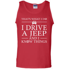 That's What I Do I Drive A Jeep And I Know Things Tank Top - NINONINE