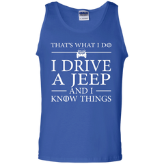 That's What I Do I Drive A Jeep And I Know Things Tank Top - NINONINE