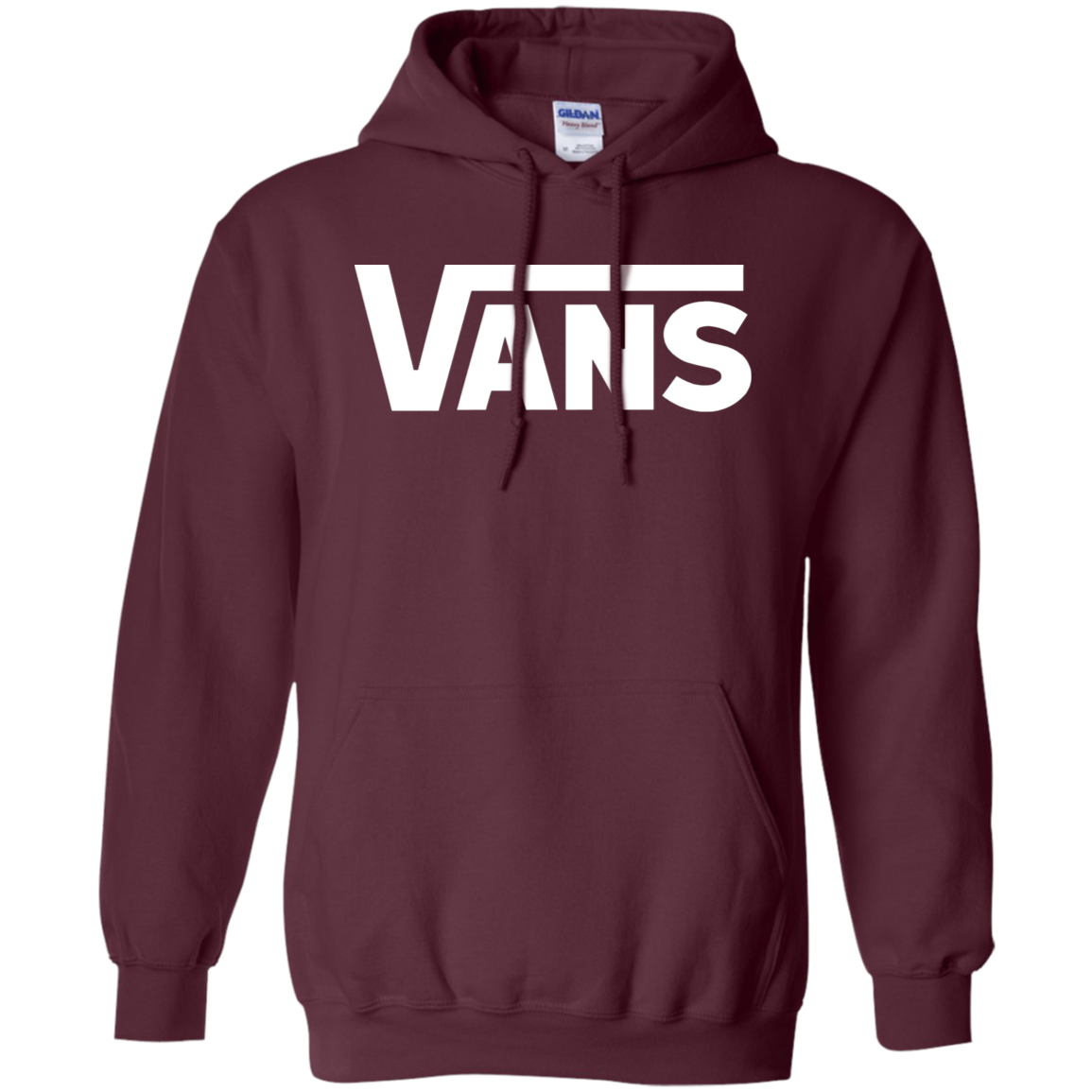 Vans Hoodie - Maroon / S - Sweatshirts