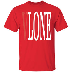 Vlone T Shirt - Red - NINONINE