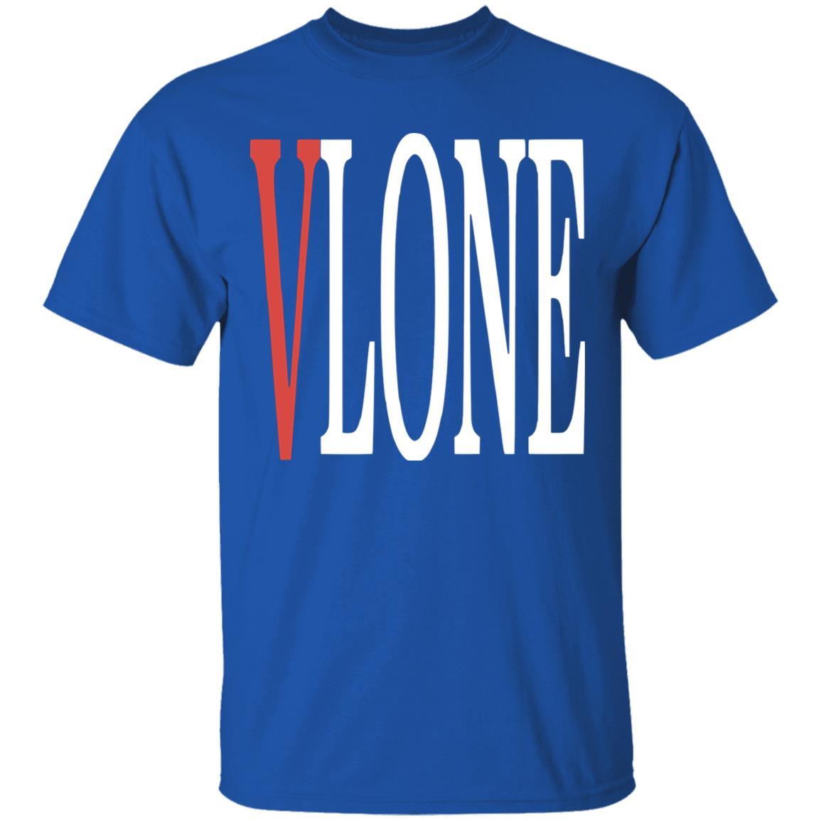 Vlone T Shirt - Royal - NINONINE