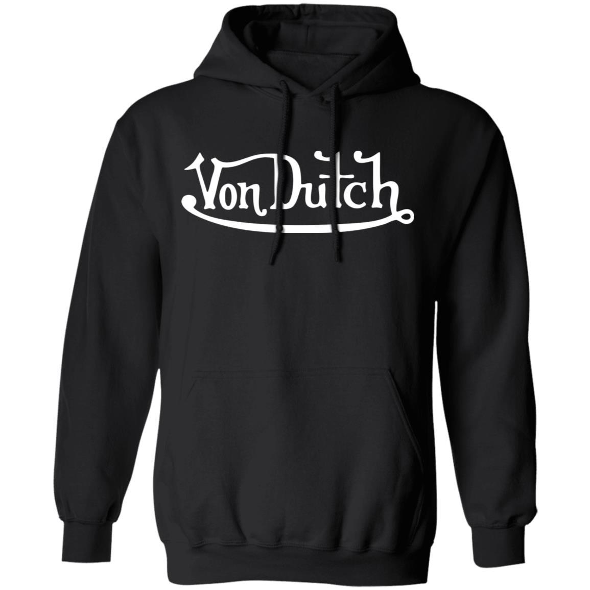 Von Dutch Hoodie - Black - NINONINE