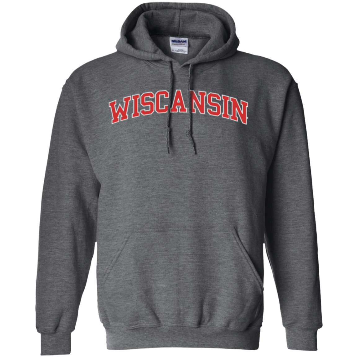 Wiscansin Hoodie - Dark Heather / S - Sweatshirts