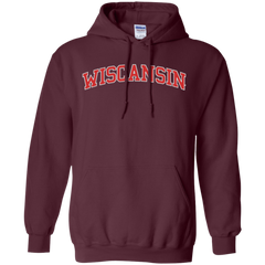 Wiscansin Hoodie - Maroon / S - Sweatshirts