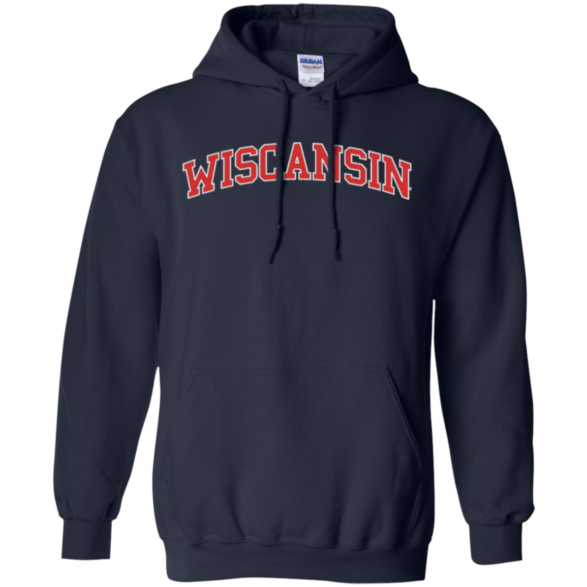 Wiscansin Hoodie - Navy / S - Sweatshirts