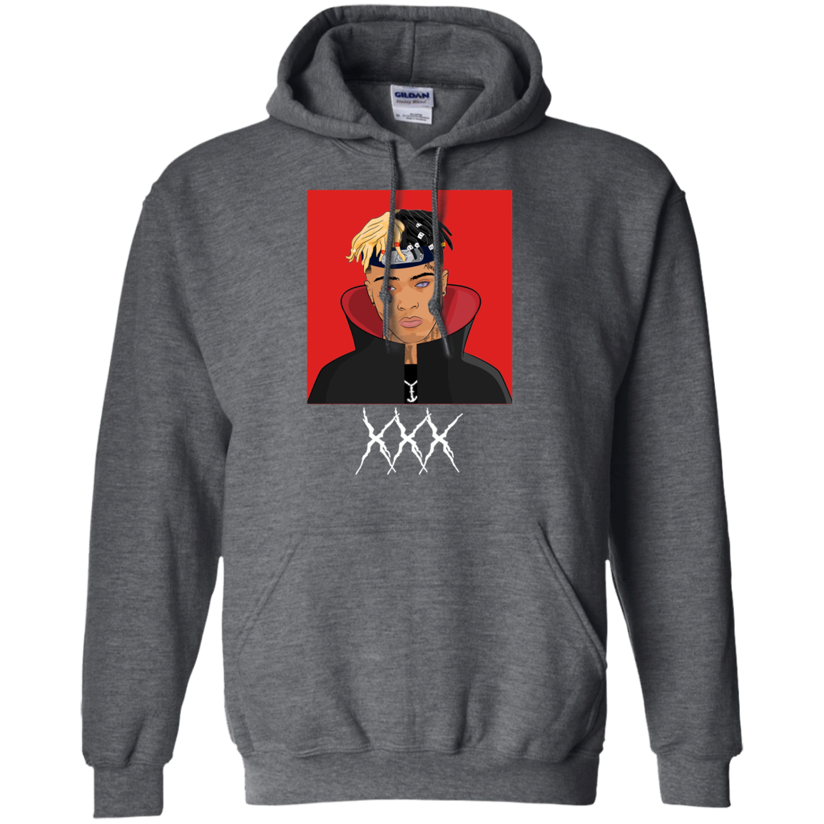 XXXTentacion Hoodie Naruto XXX - NINONINE