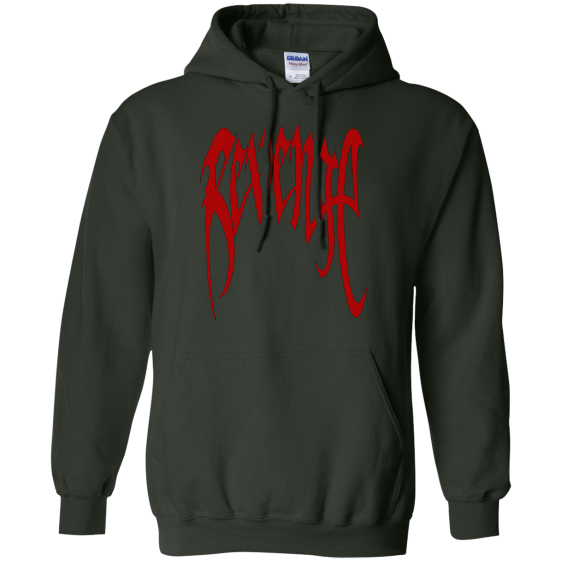 XXXTentacion Hoodie Revenge Merch Red - Shipping Worldwide - NINONINE