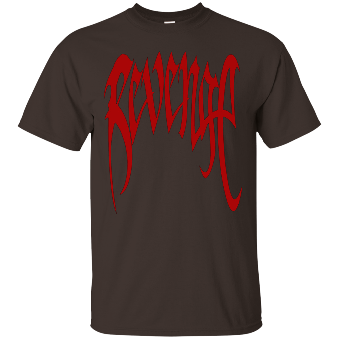 XXXTentacion Shirt Revenge Merch Red - NINONINE