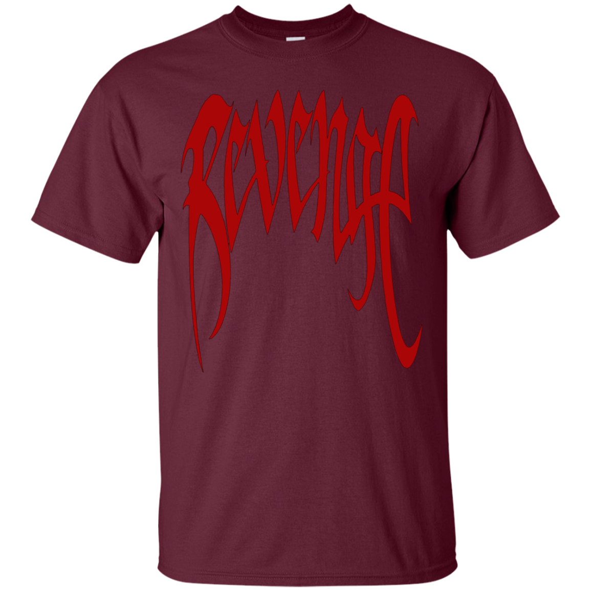 XXXTentacion Shirt Revenge Merch Red - NINONINE