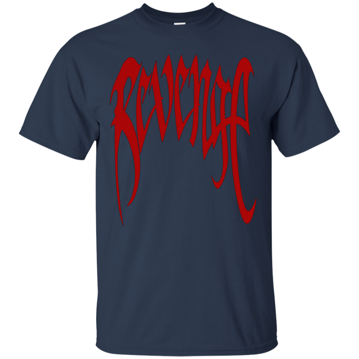 XXXTentacion Shirt Revenge Merch Red - NINONINE