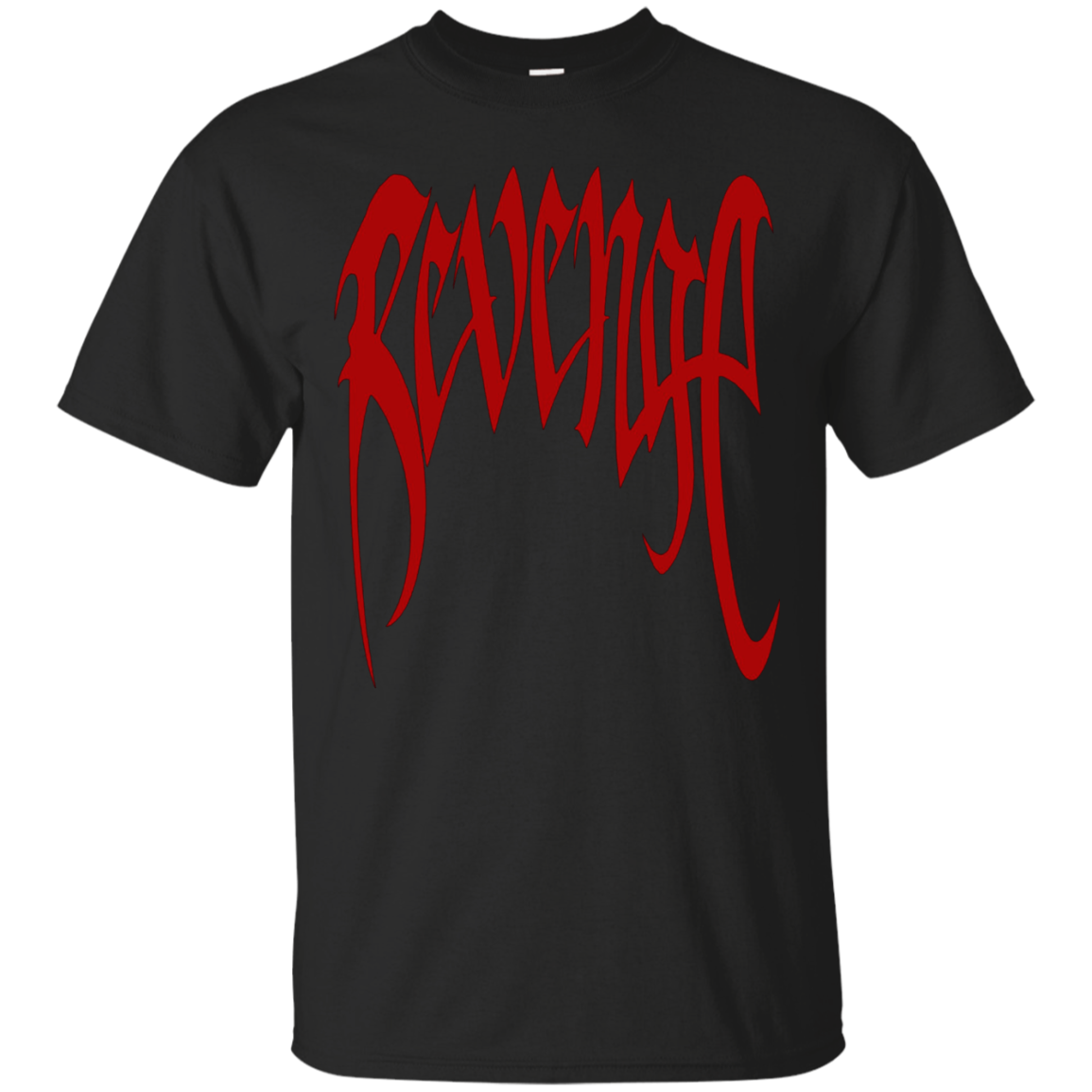 XXXTentacion Shirt Revenge Merch Red - NINONINE