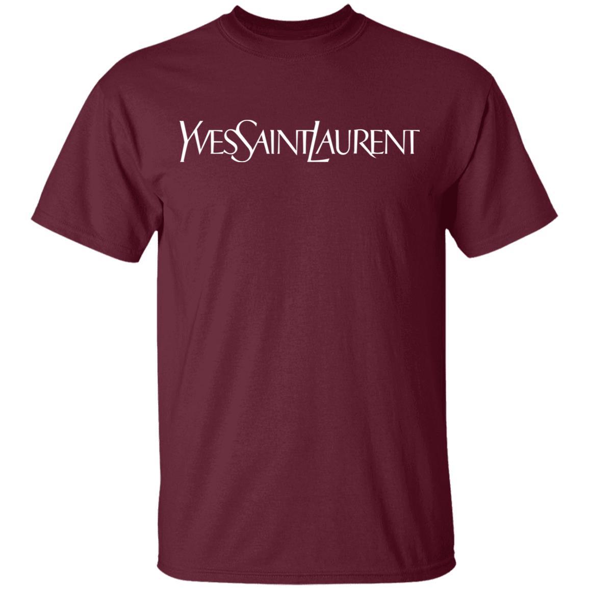 Yves Saint Laurent Shirt - Maroon - NINONINE